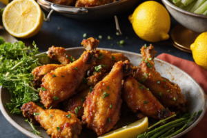 chicken wings and spices