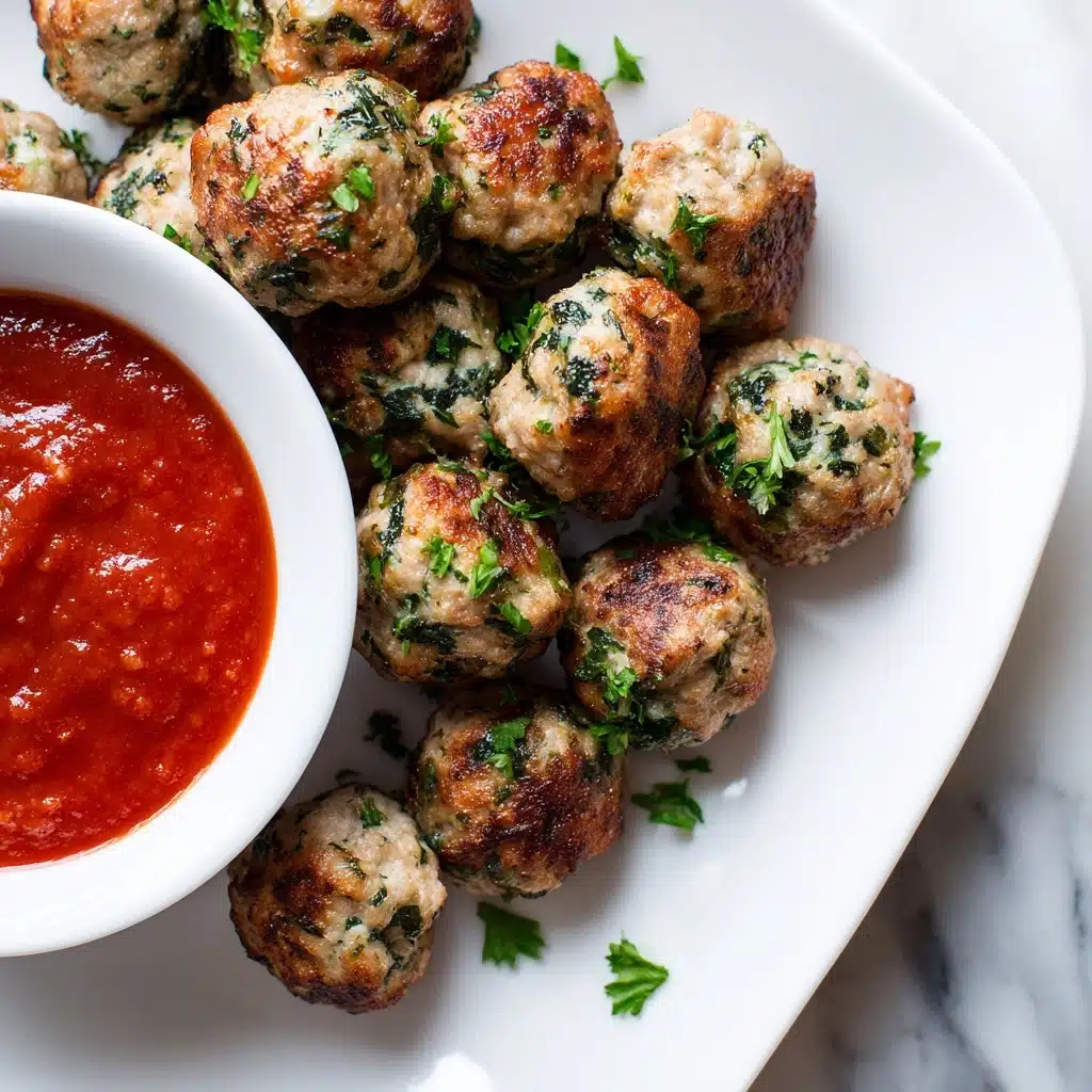 Turkey and Spinach Meatballs Recipe - Recipe Image