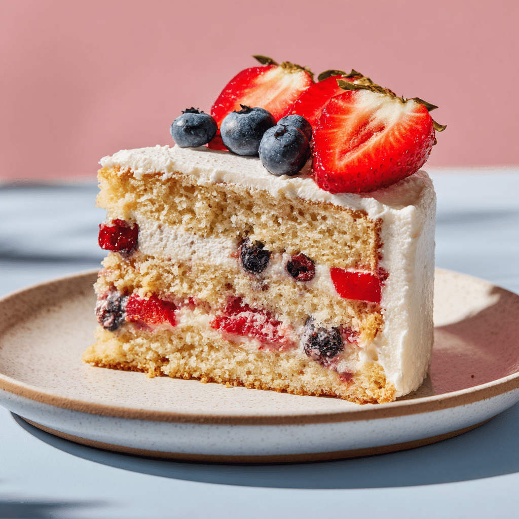 Easy Blueberry Cake Filling Recipe - Recipe Image