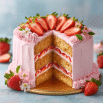 Fresh Strawberry Cake Recipe