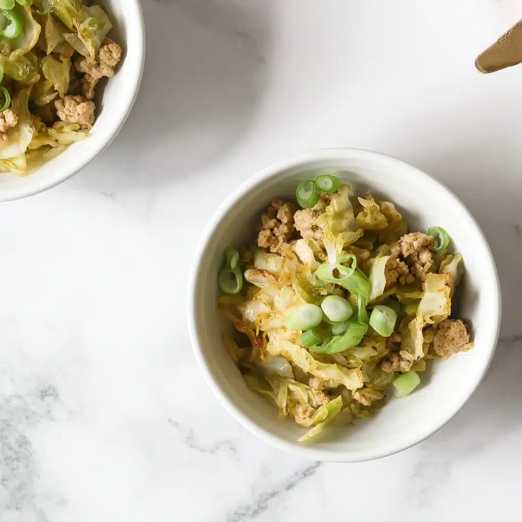 Cabbage Stir Fry with Ground Pork Recipe - Recipe Image