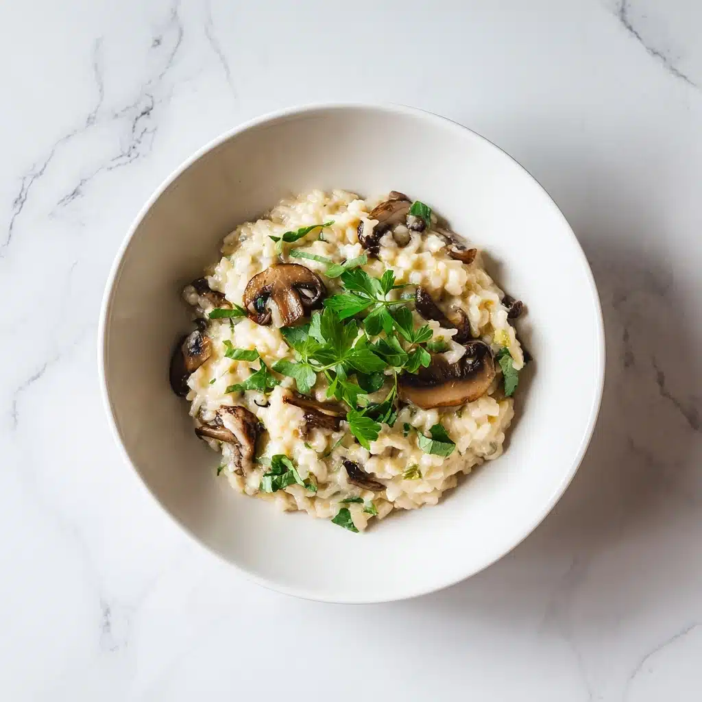 Creamy Mushroom Risotto Recipe - Recipe Image