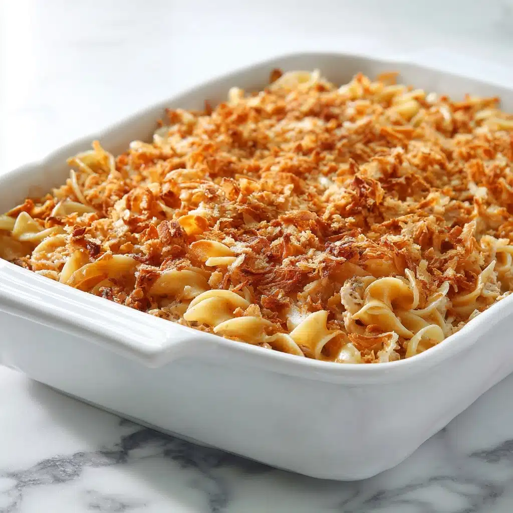 Tuna Casserole with Egg Noodles Recipe - Recipe Image