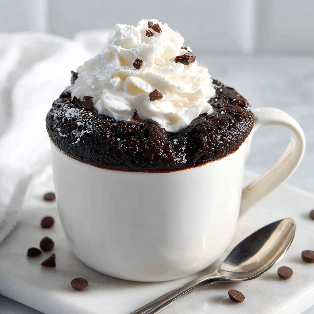 Gluten-Free Chocolate Mug Cake Recipe - Recipe Image