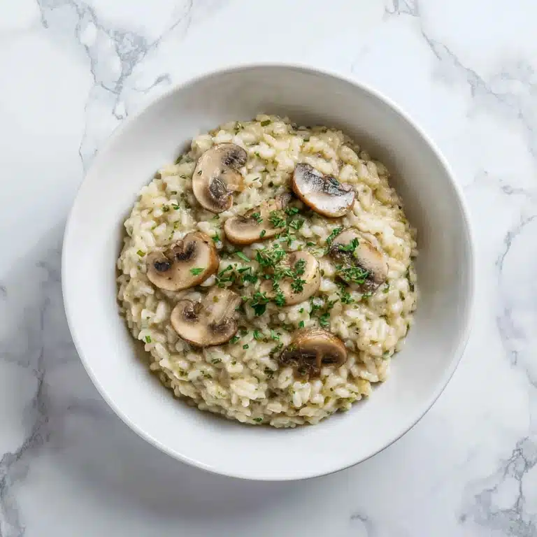 Creamy Mushroom Risotto Recipe