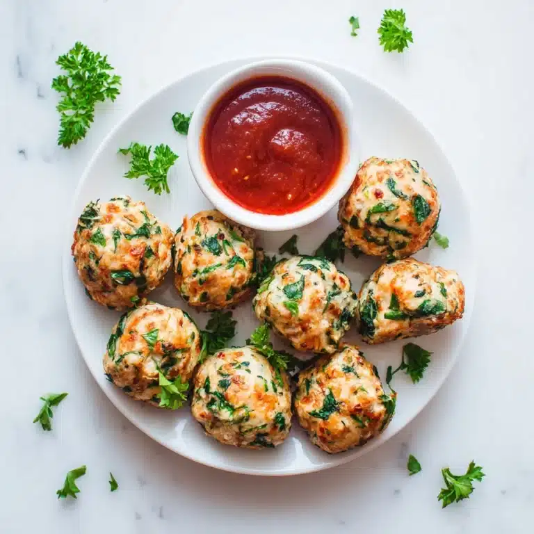 Turkey and Spinach Meatballs Recipe