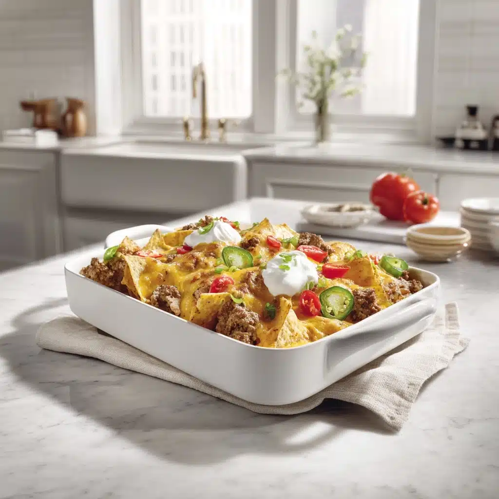 Loaded Nachos with Ground Beef Recipe - Recipe Image