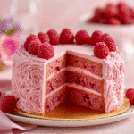 Fresh & Moist Raspberry Layer Cake for Summer Recipe