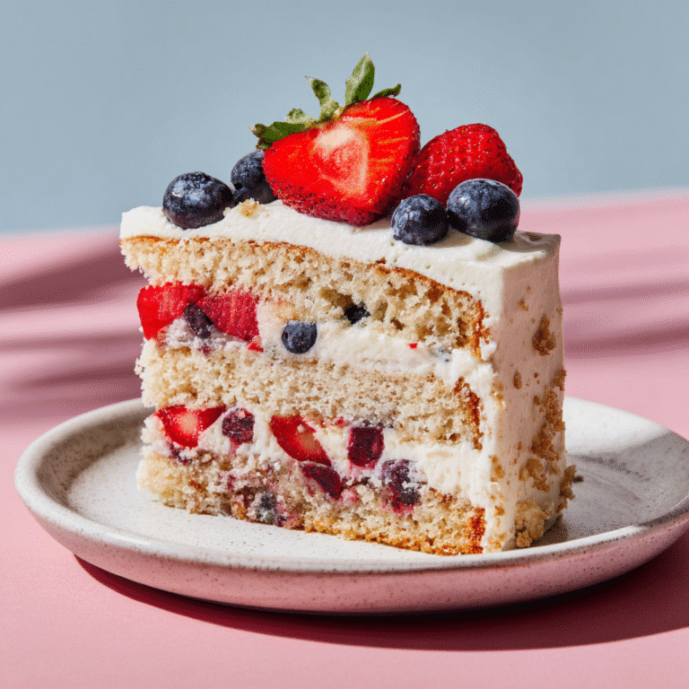 Easy Blueberry Cake Filling Recipe