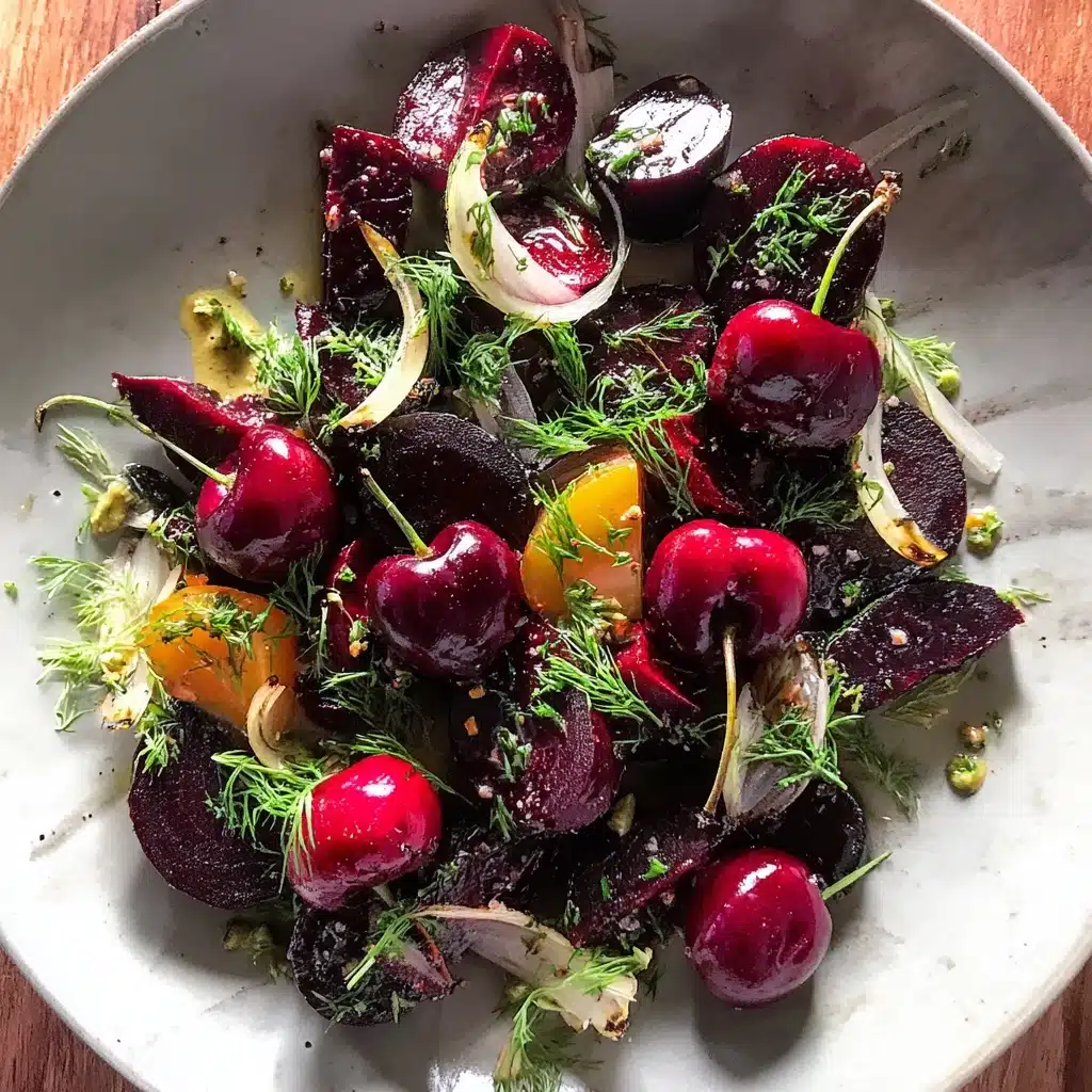 Summer Beet and Cherry Salad Recipe