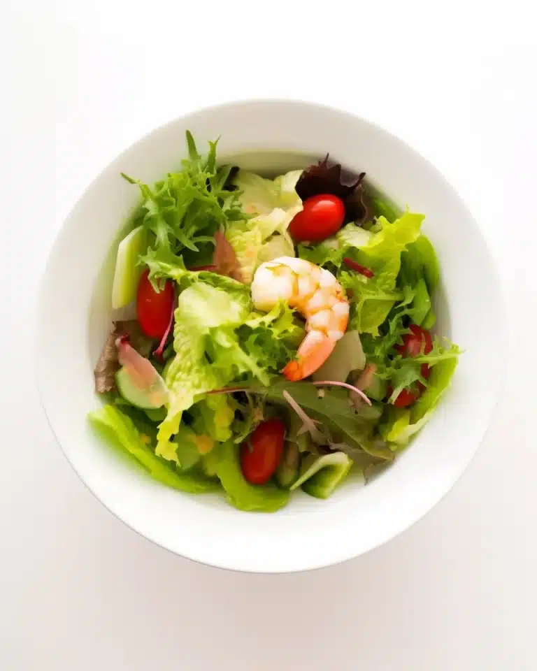 Tempura Shrimp Salad Recipe