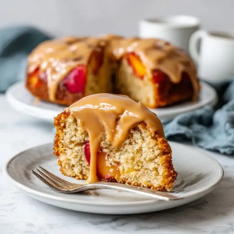 Brown Sugar Peach Cake Recipe