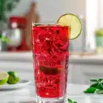 Iced Hibiscus Tea with Lime Recipe