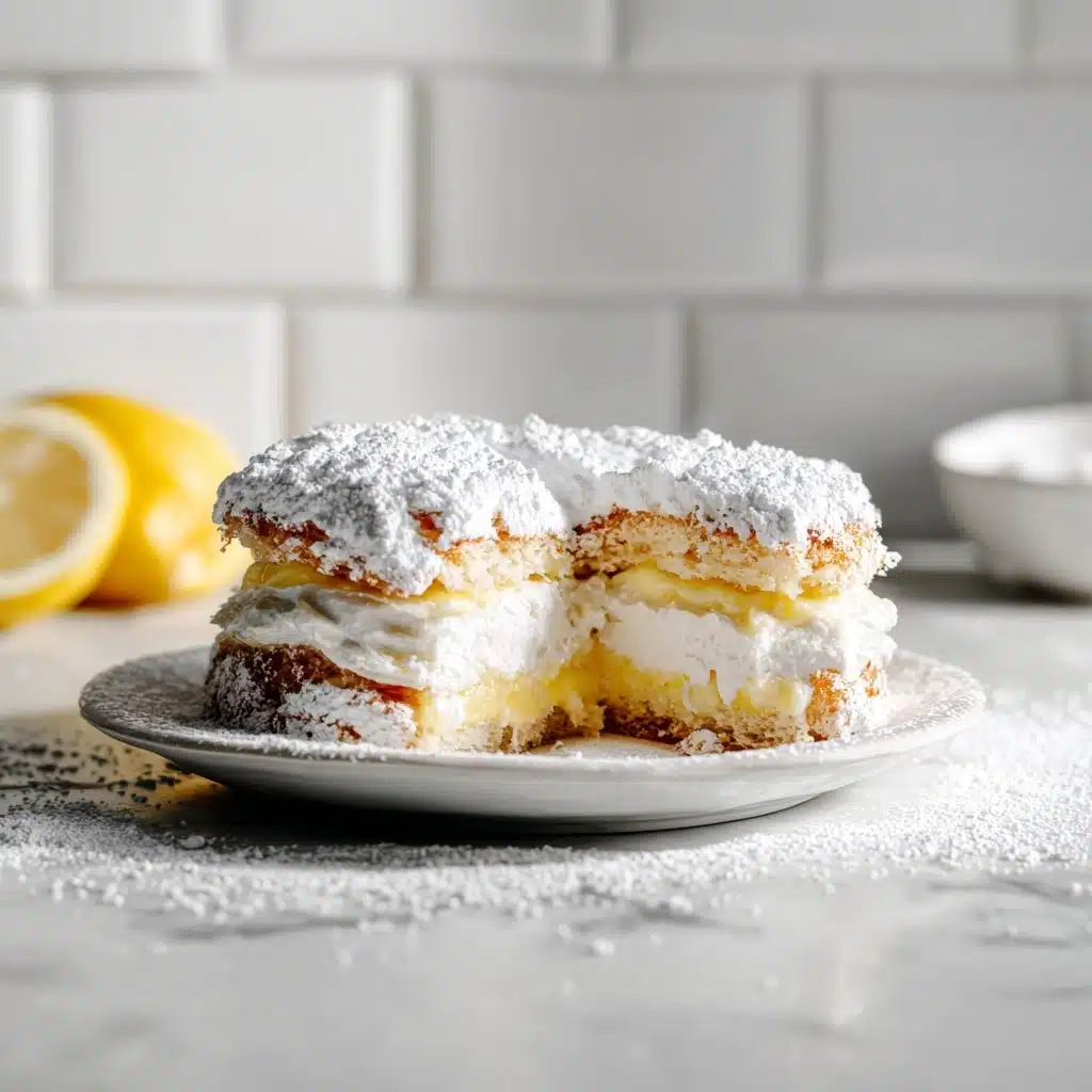 Italian Lemon Cream Cake Recipe
