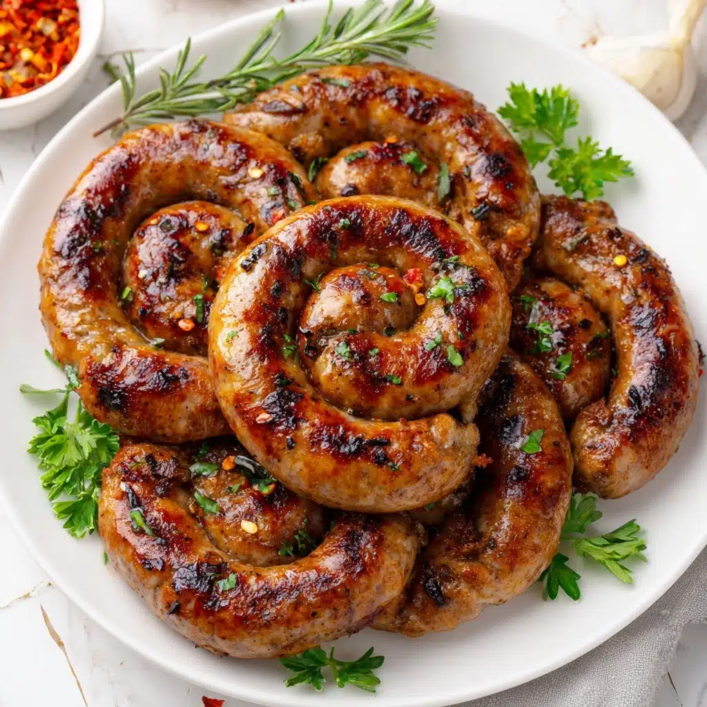 Oven-Roasted Spiral Sausage Recipe