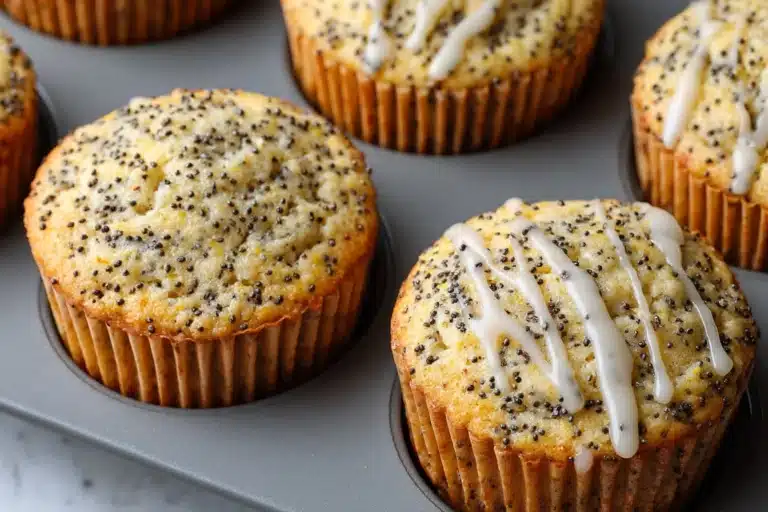 Homemade Lemon Poppy Seed Muffins Recipe