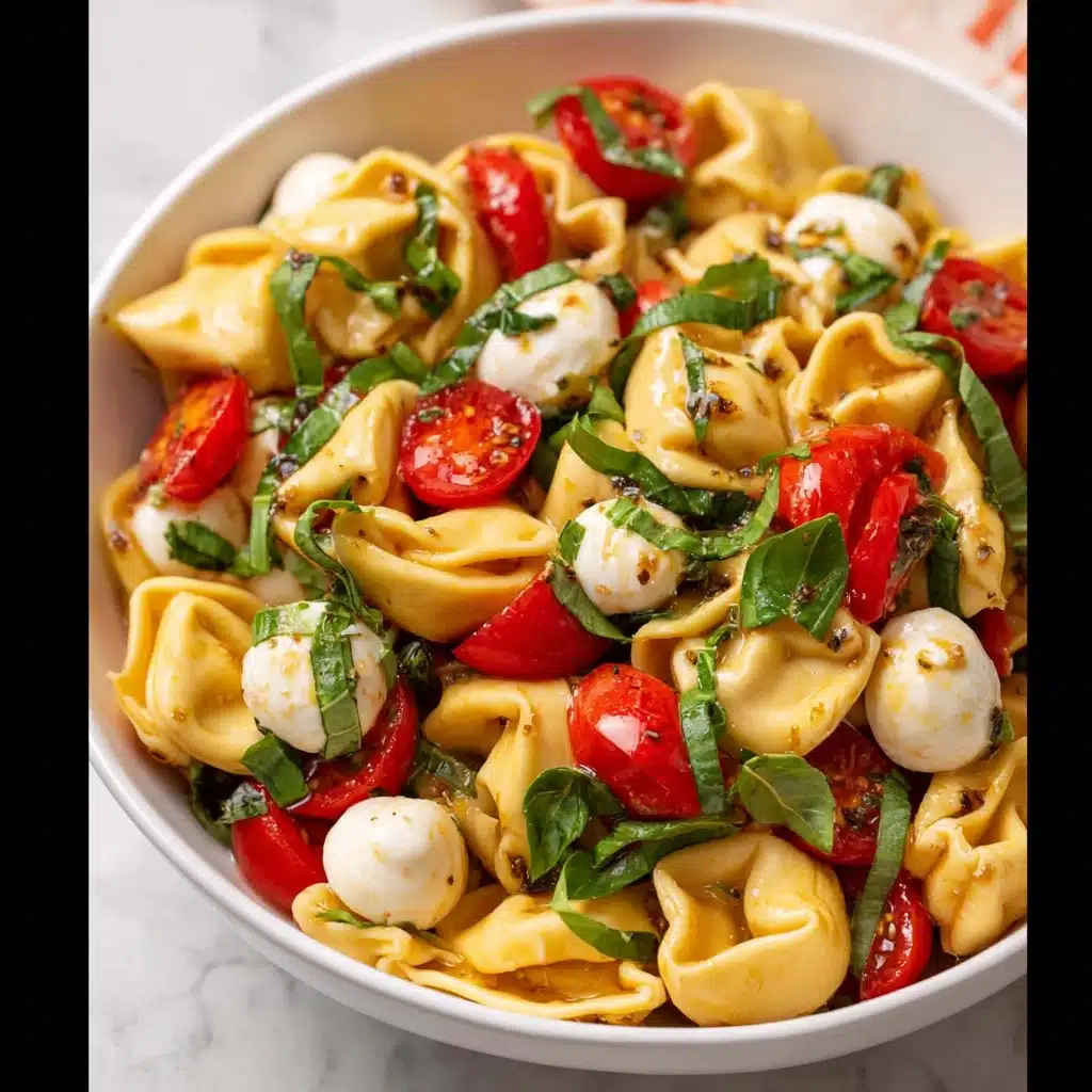 Tortellini Caprese Salad Recipe