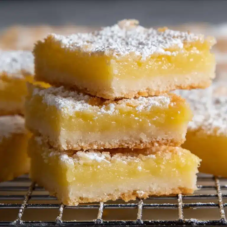Easy Lemon Squares Recipe