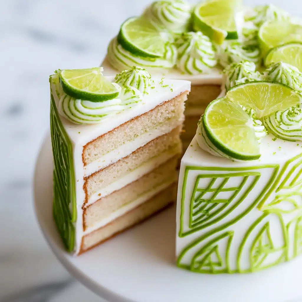 Key Lime Layer Cake Recipe - Recipe Image
