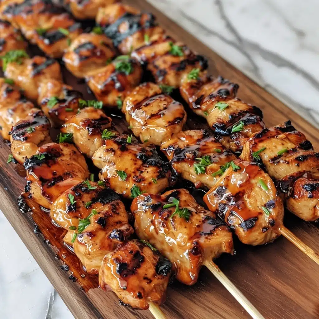 Grilled Thai Coconut Chicken Skewers Recipe - Recipe Image