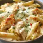Creamy Garlic Herb Chicken Pasta Recipe