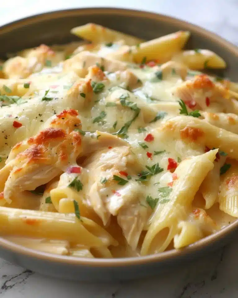 Creamy Garlic Herb Chicken Pasta Recipe