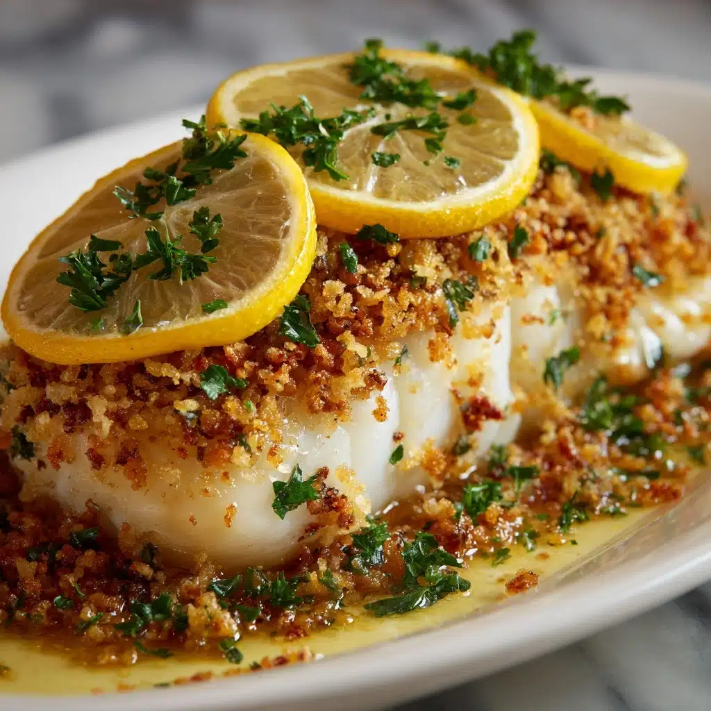 Lemon Garlic Baked Cod Recipe - Recipe Image