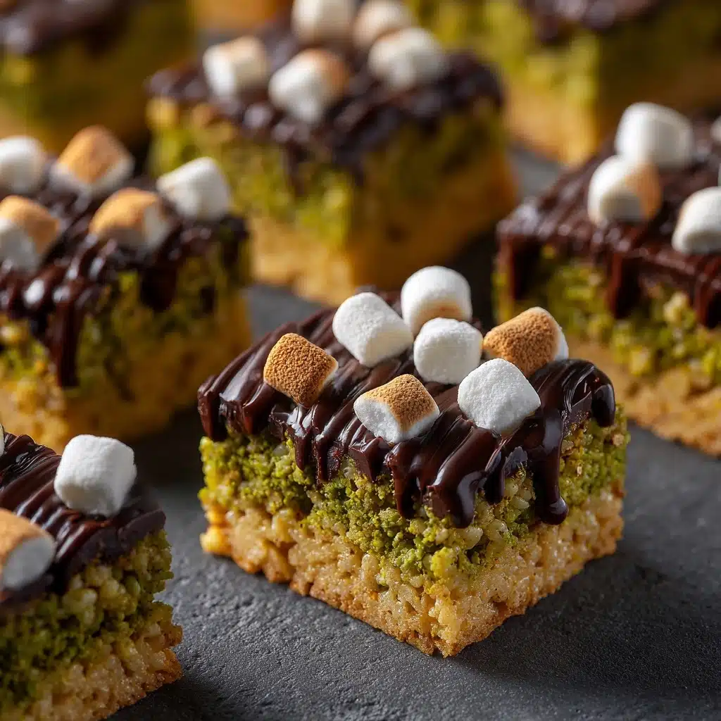 Pistachio Krispie Treats Recipe