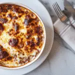 Cheesy Beef Macaroni Bake Recipe