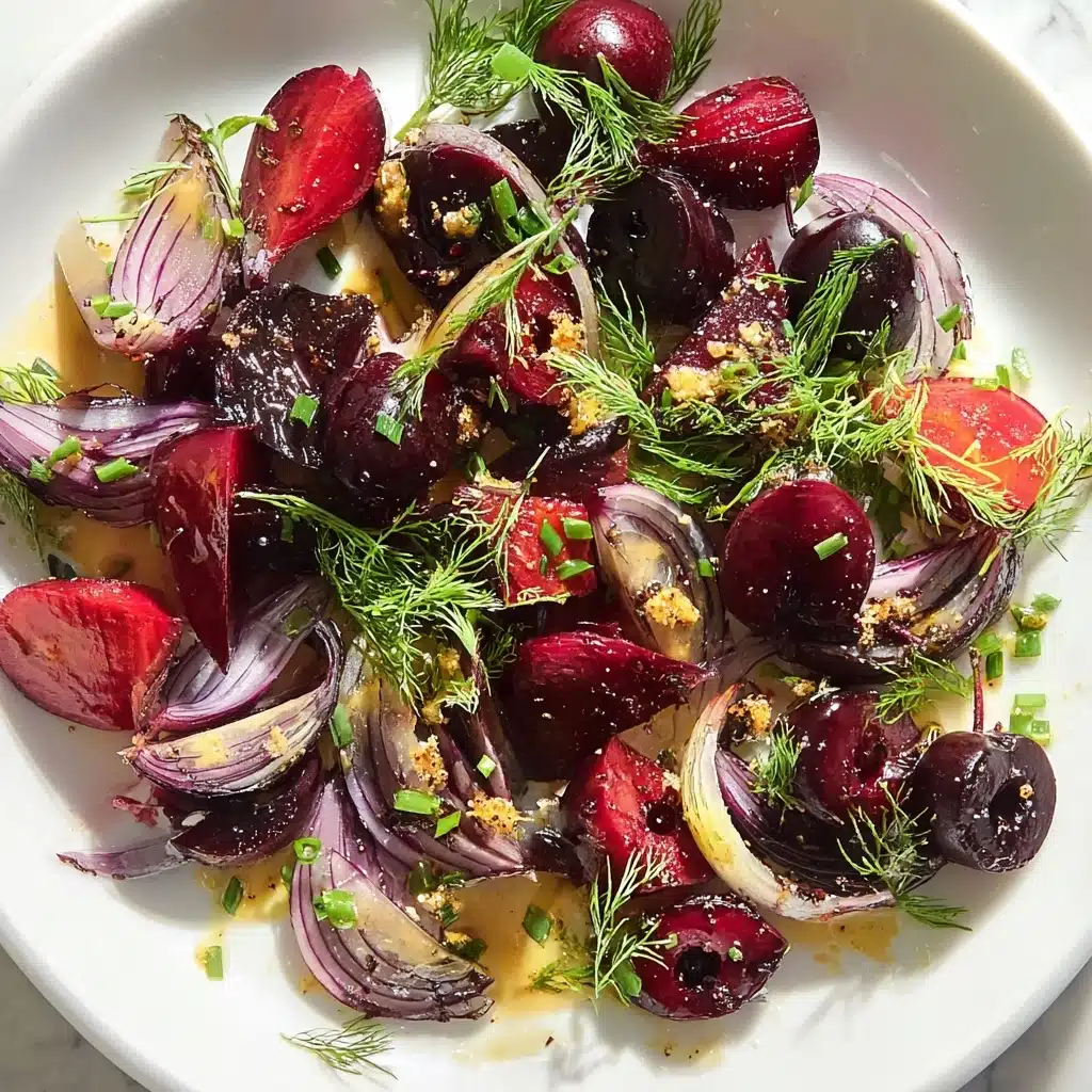 Summer Beet and Cherry Salad Recipe - Recipe Image