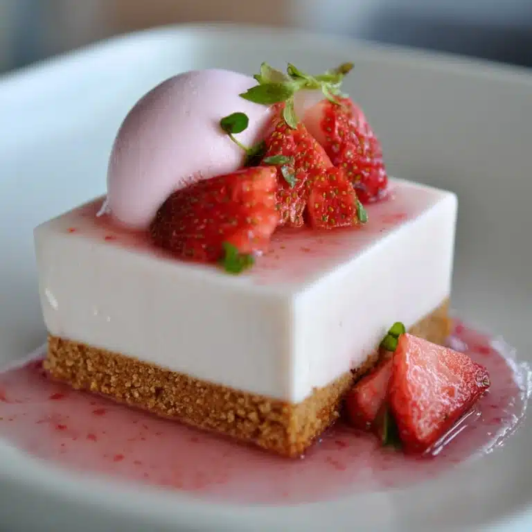 🥮 Vanilla Mousse Cake Recipe