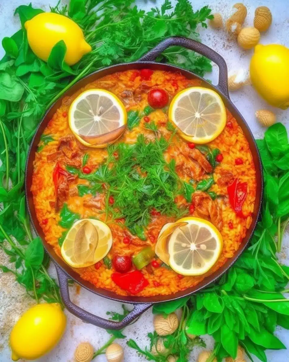 Tofu Paella Recipe - Recipe Image