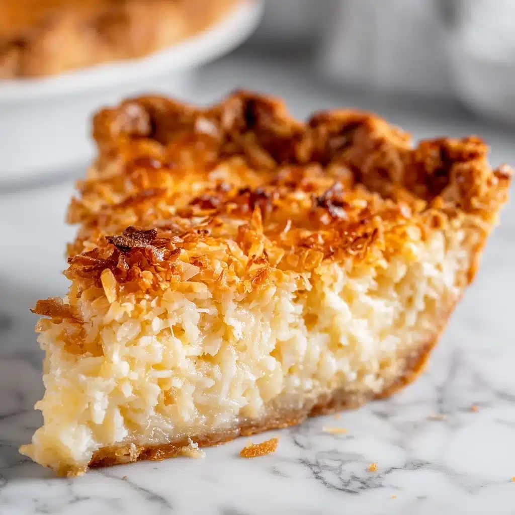 French Coconut Pie Recipe