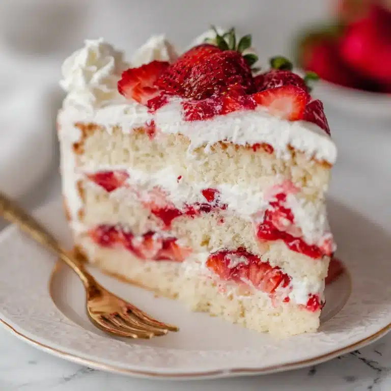 Strawberry Buttermilk Pound Cake Recipe