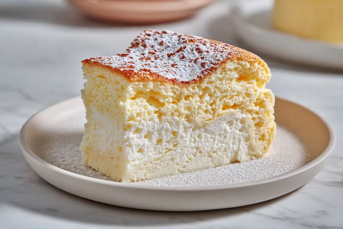 Best Fluffy Japanese Cheesecake Recipe - Recipe Image