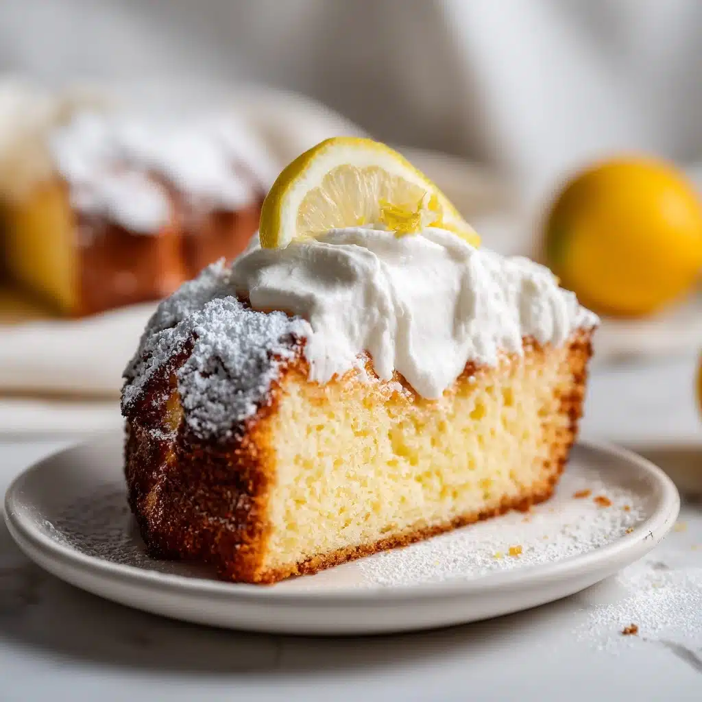 Italian Lemon Cream Cake Recipe - Recipe Image