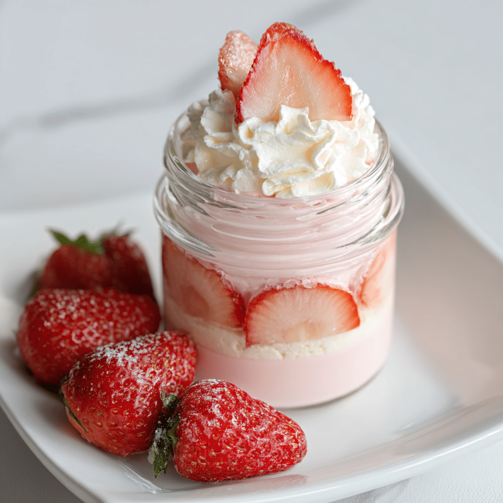 Strawberry Mousse Recipe - Recipe Image