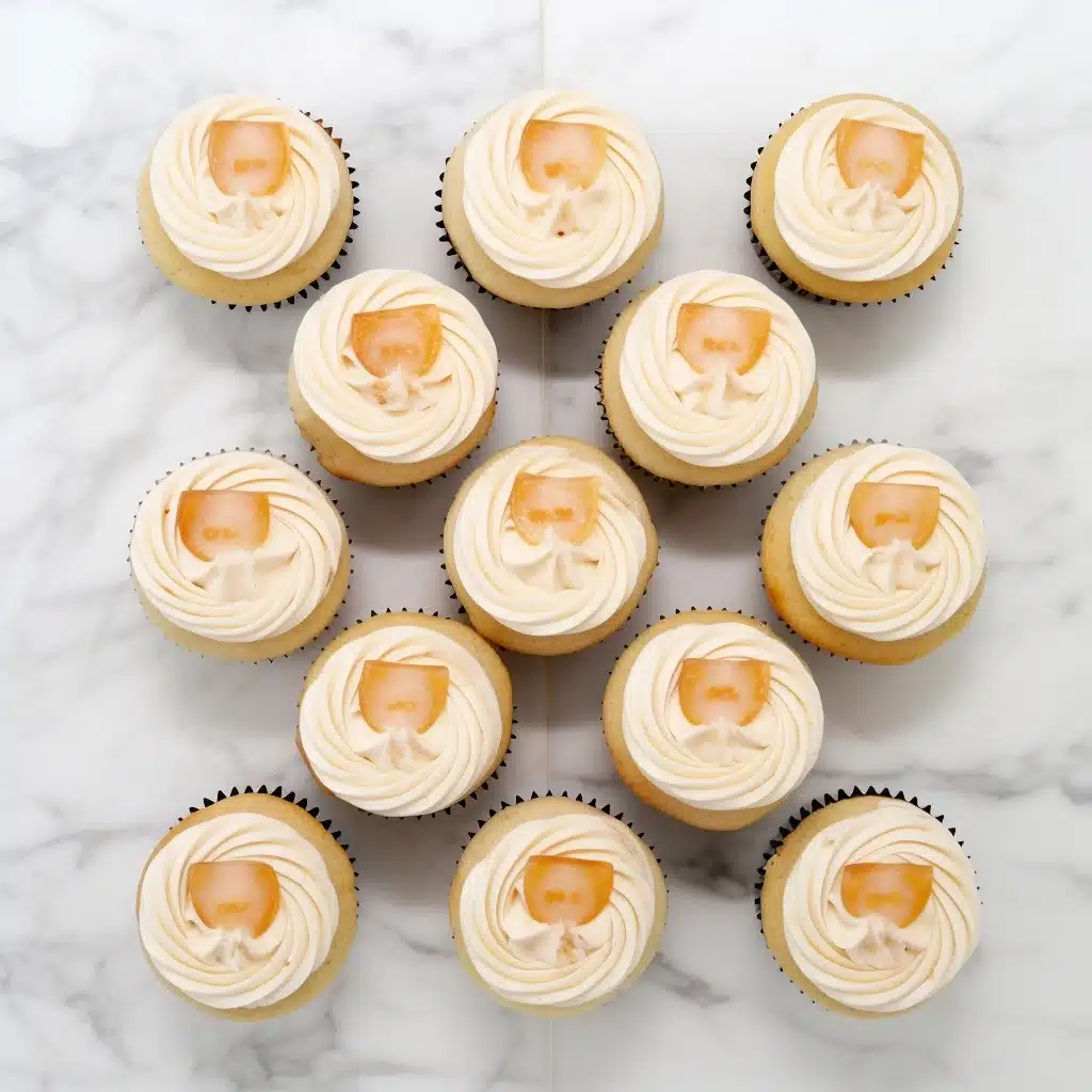 Peach Cobbler Cupcakes Recipe - Recipe Image