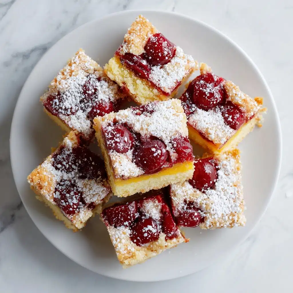 Christmas Cherry Bars Recipe
