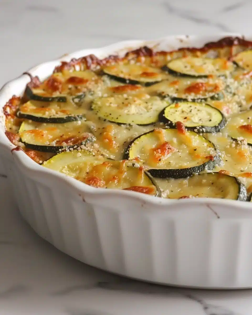 Zucchini & Yellow Squash Gratin Recipe - Recipe Image