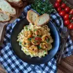 Cajun Shrimp Alfredo Pasta Recipe
