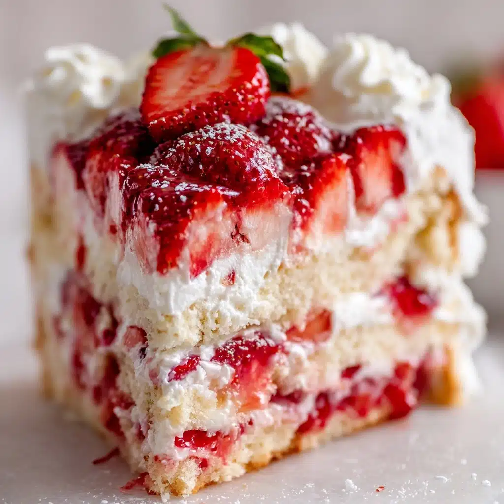 Strawberry Buttermilk Pound Cake Recipe - Recipe Image