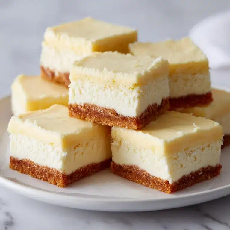 Vanilla Custard Cream Squares Recipe