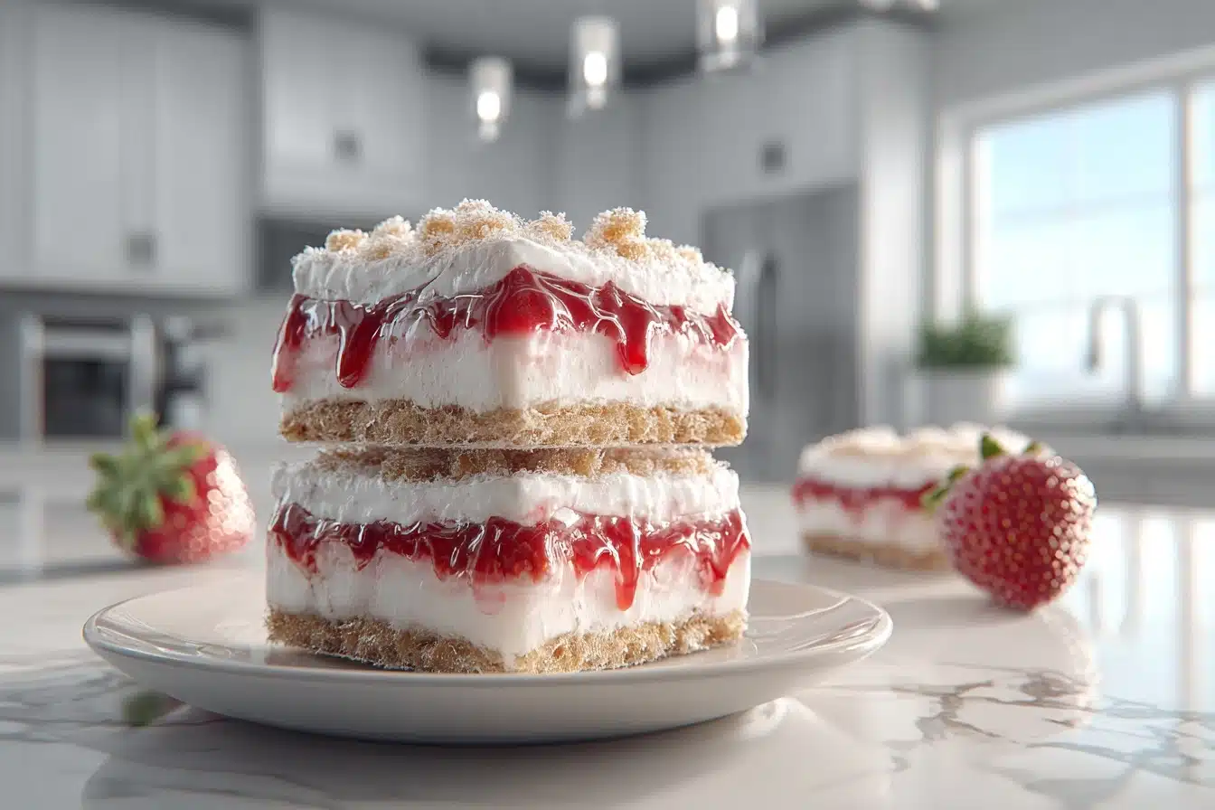 Strawberry Shortcake Ice Cream Bars Recipe