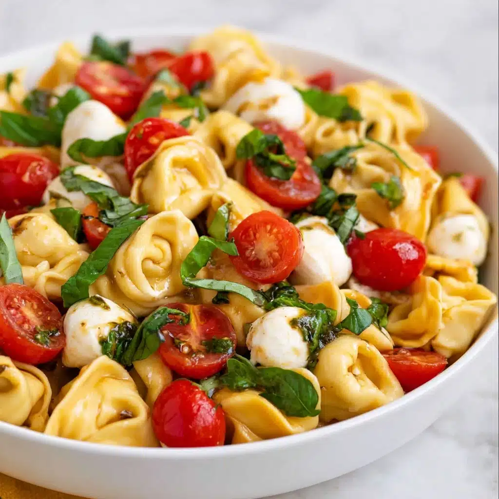 Tortellini Caprese Salad Recipe - Recipe Image