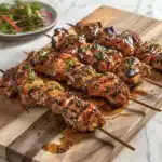 Grilled Thai Coconut Chicken Skewers Recipe