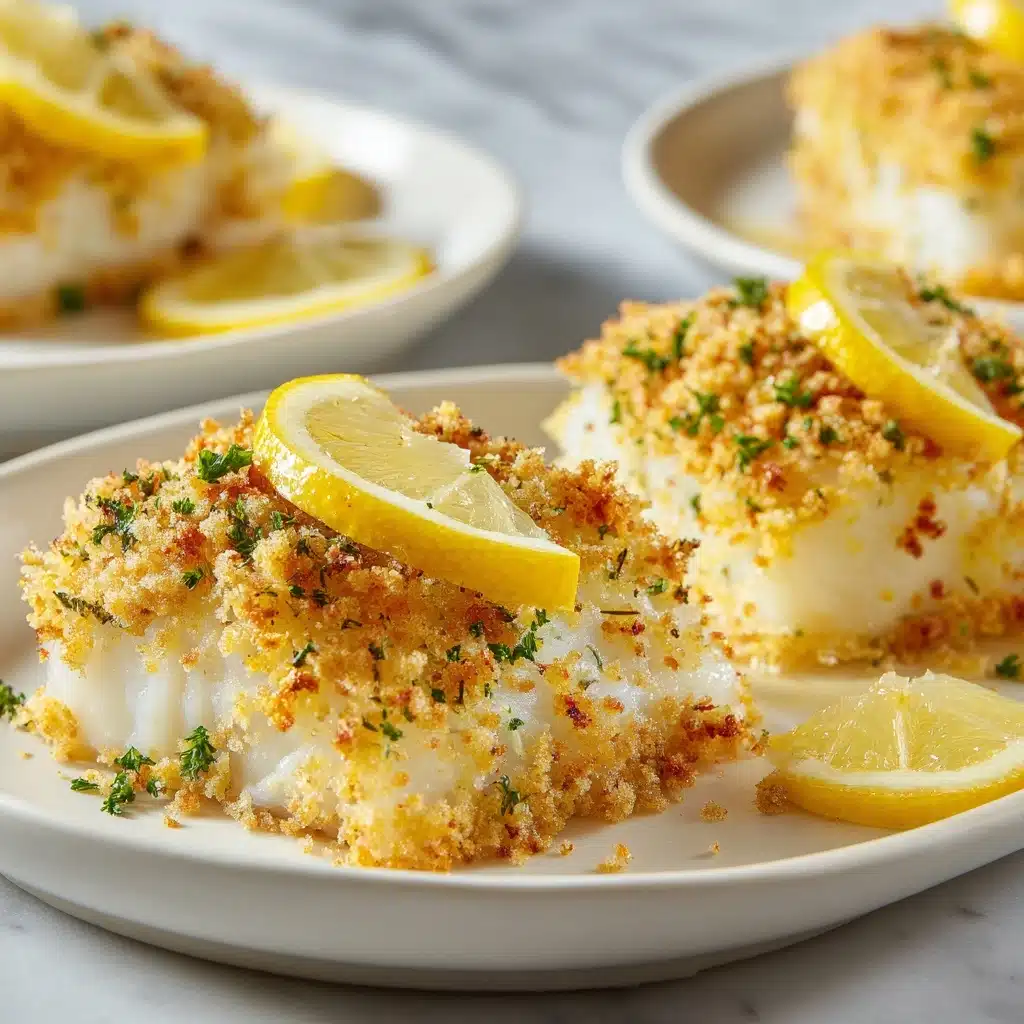 Lemon Garlic Baked Cod Recipe - Recipe Image