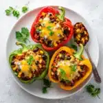 Healthy Taco Stuffed Peppers Recipe