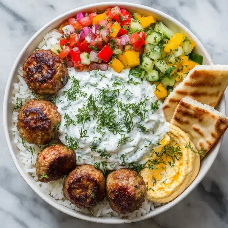 Fully-Loaded Gyro Bowl Recipe