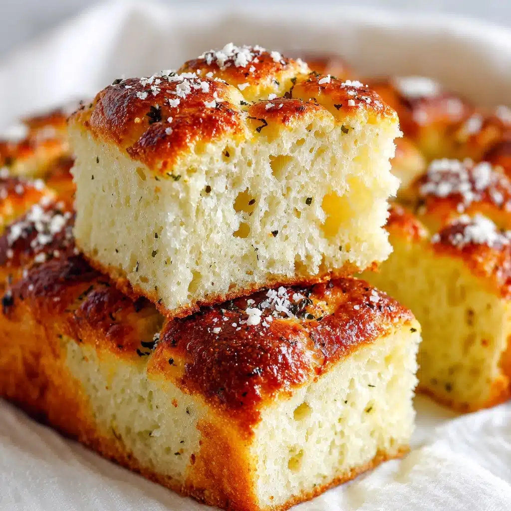 Garlic Parmesan Focaccia Recipe